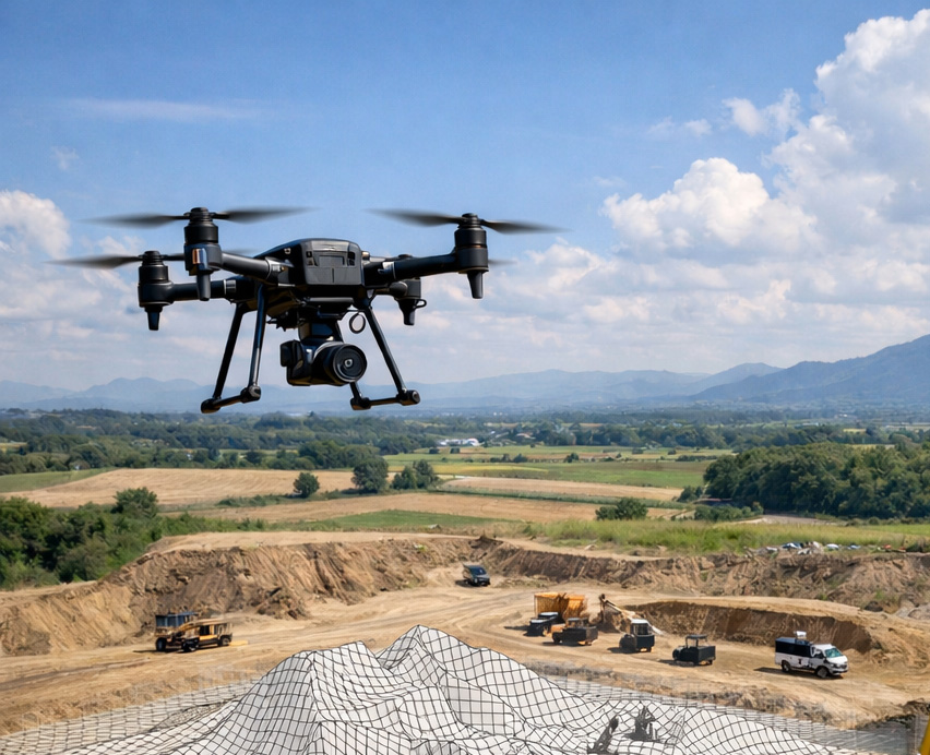 ドローン調査のイメージ